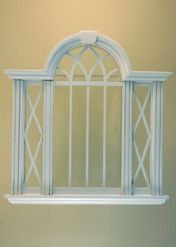 Cambridge Decorated Double Window White 700WO