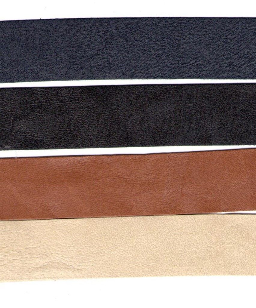 Camel Brown Leather Strip 18" leatherstrip2