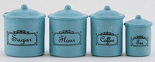 Canister Set, Turquoise Im6500