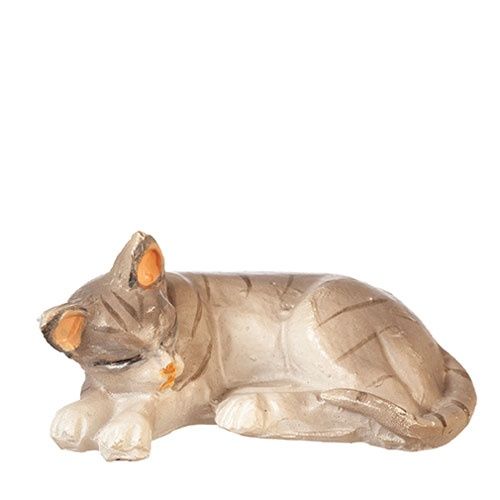 Cat Laying Left/Gray AZE0130