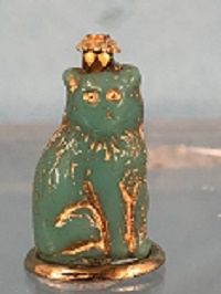 Cat Perfume Bottle (turquoise 1) 72618d