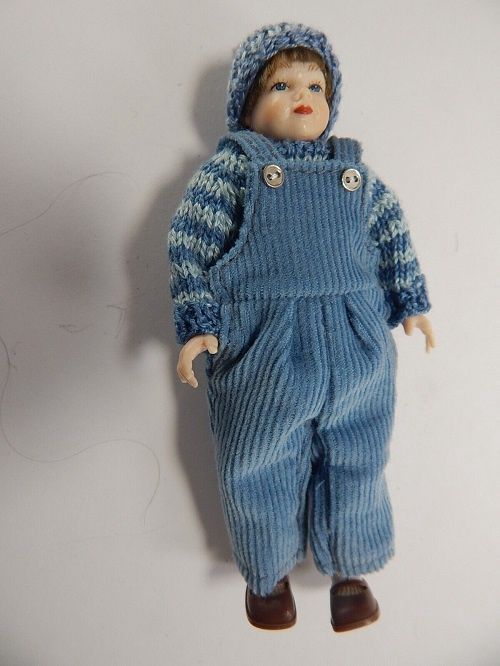 Child Boy Dressed Doll 4" xc025