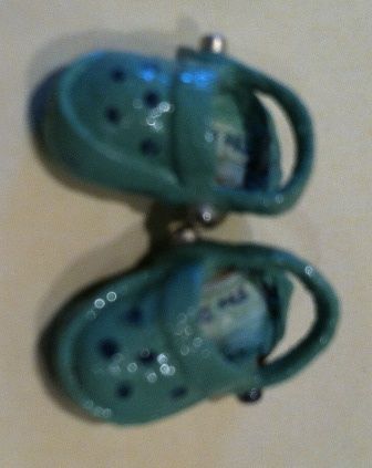 Children's Green Crocs dcs32