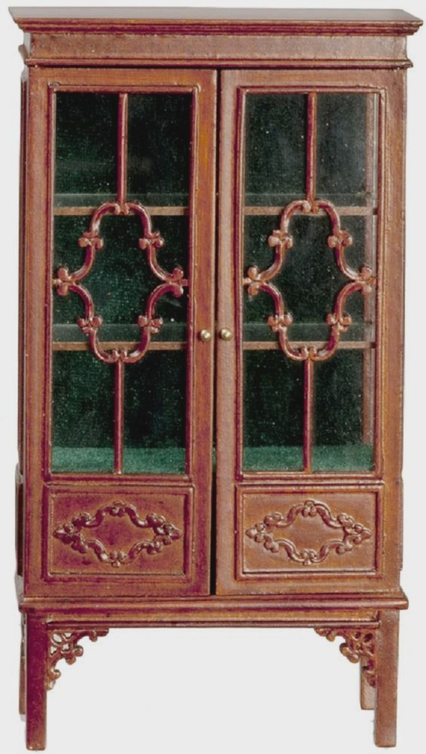 China Cabinet - New Walnut bes6604nwn
