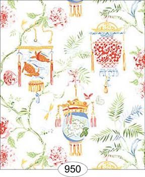 Chinese Lanterns - White WAL0950