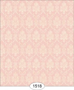 Camilla Damask - Ivory on Pink WAL1518