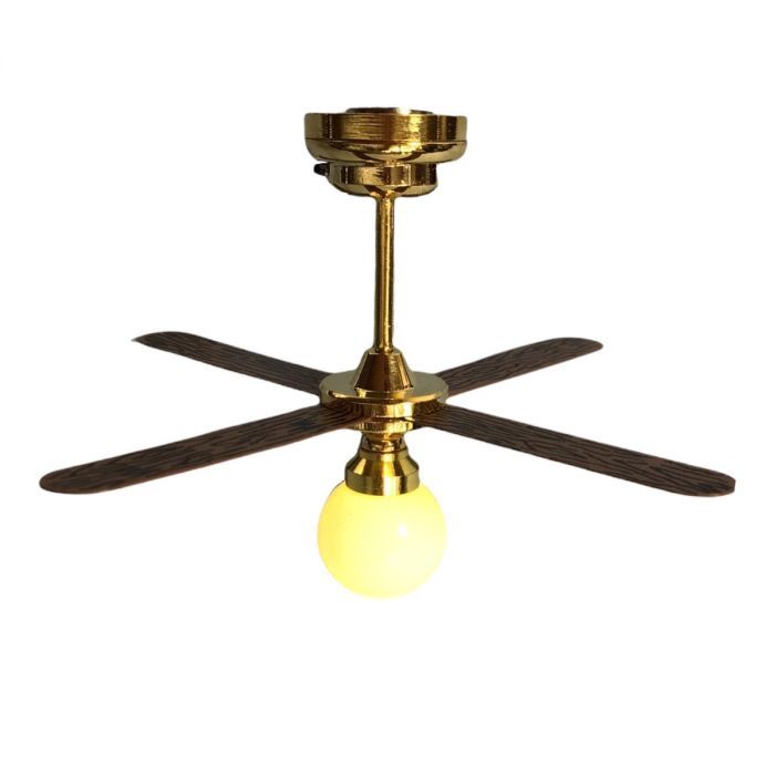 Ceiling Fan with Globe light lt7447