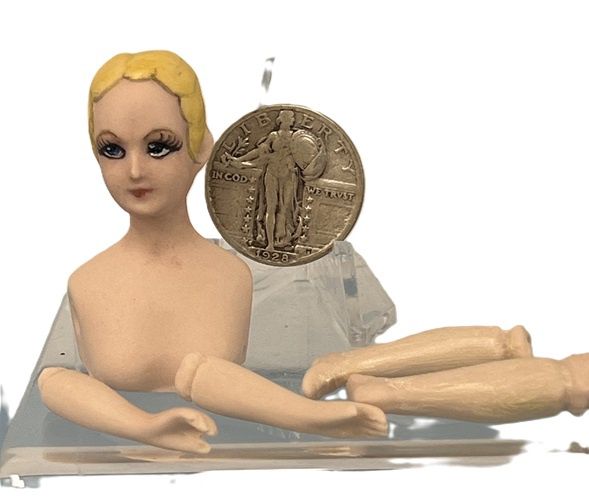 Celine-Porcelain Woman Kit by Renee' Marlowe mn458
