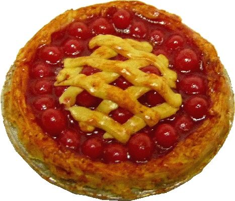 Cherry Lattice Top Pie k1520