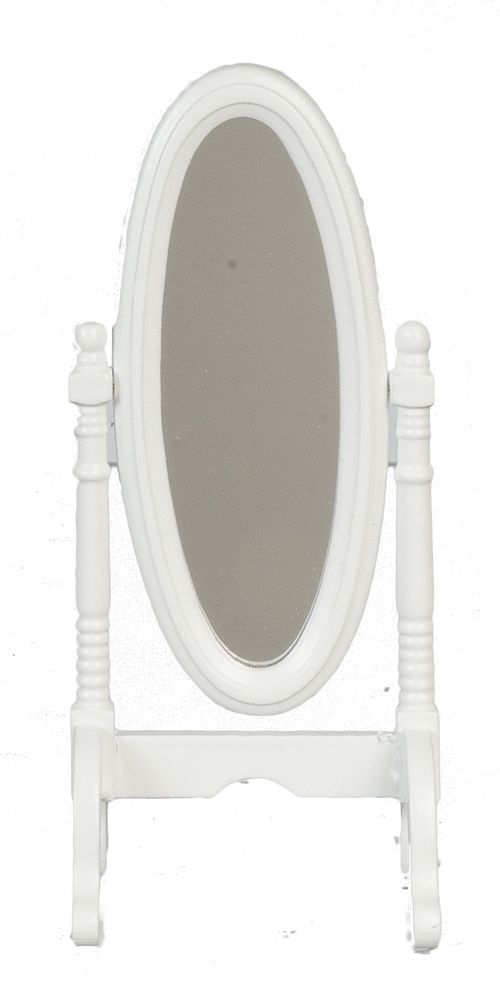 Cheval Mirror / White azT5173