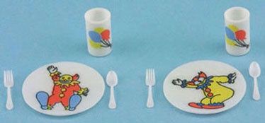 Circus Dish Set, Bright cb140b