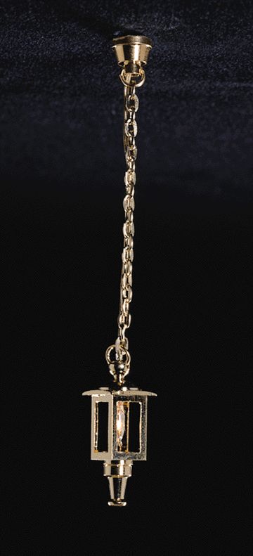 CK3376 Brass Colonial Hanging Coach Lamp ck3376