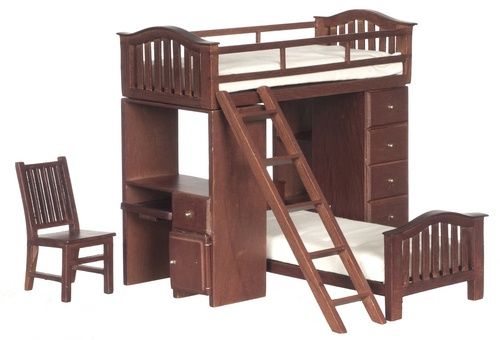 AZT6251 Bunkbed Set, Walnut