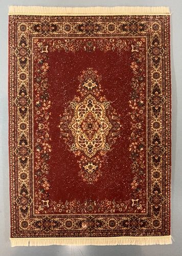 Burgundy Area Rug mc05443