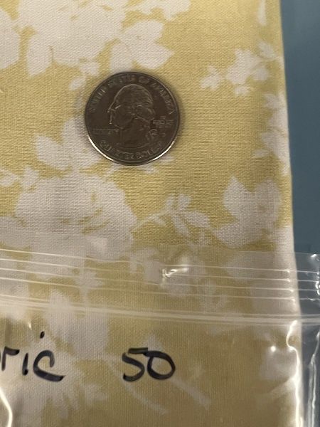 Butter Yellow Fabric fab50