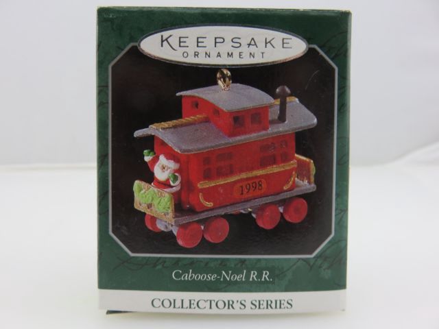 Caboose Noel RR Train QXM4216