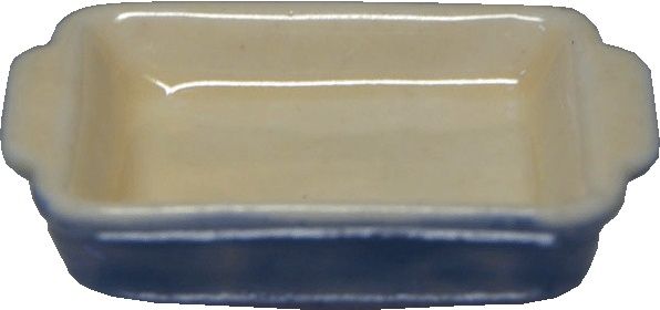 Ceramic Baking Pan-Blue BDb425