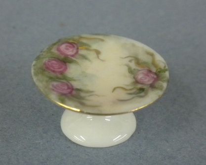 China Rose Cake Plate Ginger-1