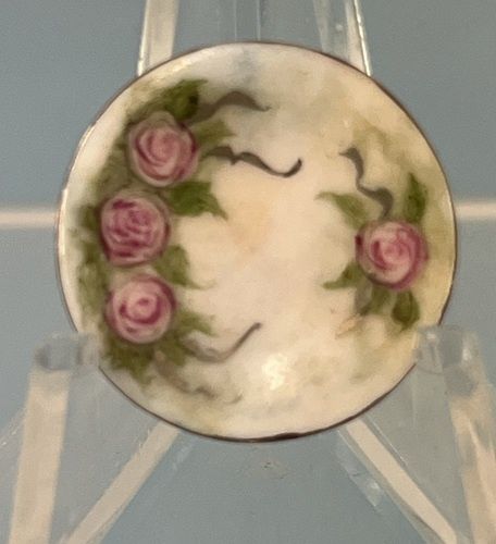 China Painted Plate by Ginger mc595x