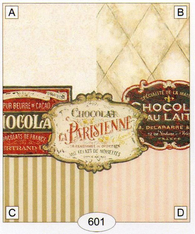 Chocolate Signs 601 wal601