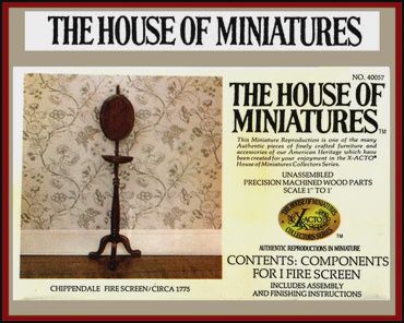 Chippendale Firescreen XActo kit no.40057
