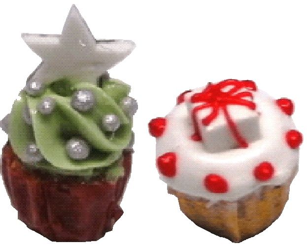 Christmas Cupcakes BDK040