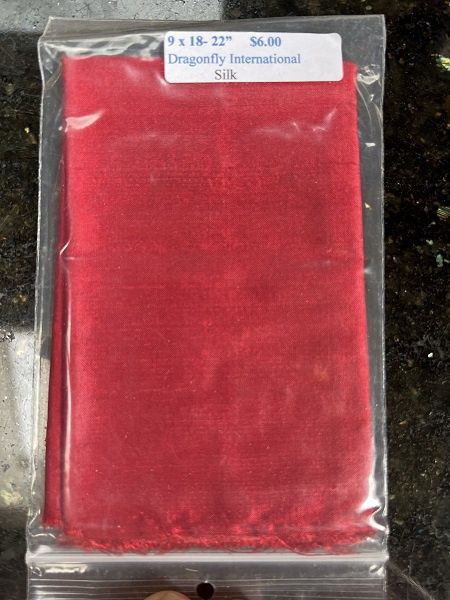 Christmas Red Silk df039