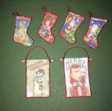 Christmas Stockings and Banner Kit DR541