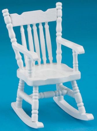 Classic White Rocking Chair cla10102