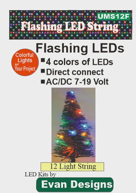 Colored Flashing Mini String Lights ufm12