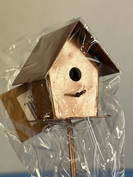 Copper Birdhouse on Pick C gt16411c