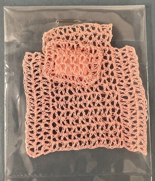 Crochet Baby Blanket and Pillow mc101xb