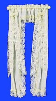 Curtains: Victorian Priscilla, Ecru bb52701