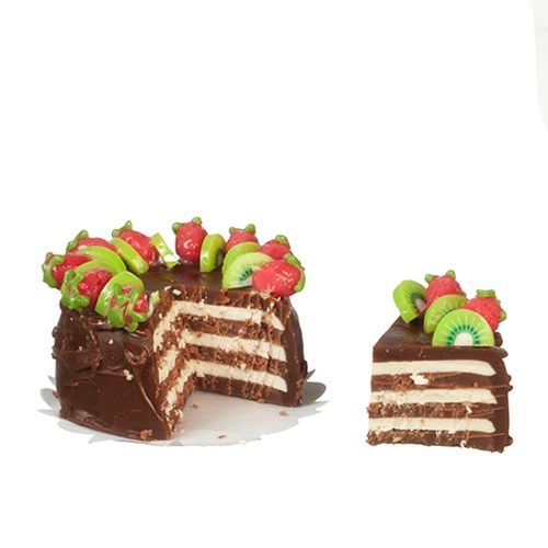 Chocolate Cake W/1 Slice AZG6276