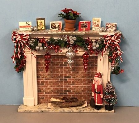 Christmas Fireplace One mc00659