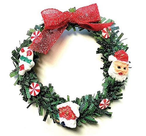 Christmas Wreath Holiday Style cld6021