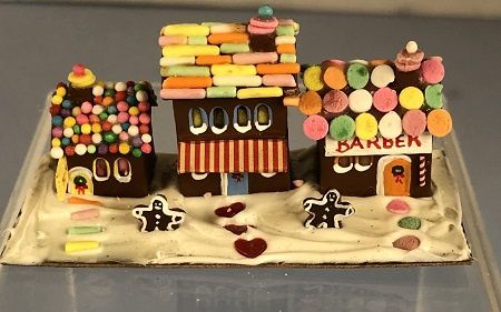 Christmas Village in Gingerbread mc03257