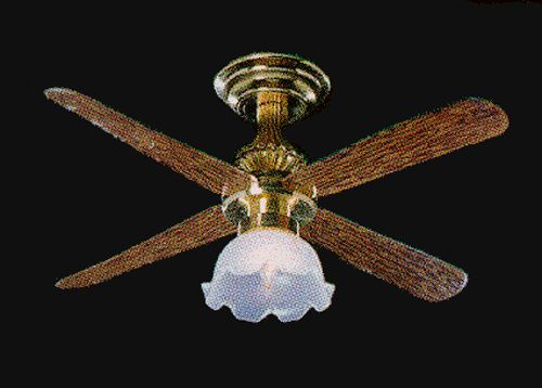 CK3952 Ceiling Fan w/Large Tulip Shade ck3952