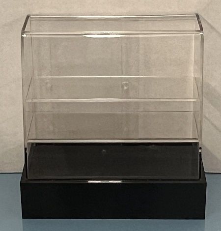 Clear Acrylic with Black Base Cake/Pie Display Case mc05441-1