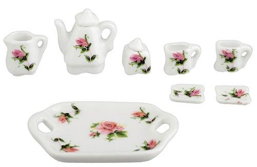 Coffee Set/8/Pink/Rose AZB8751