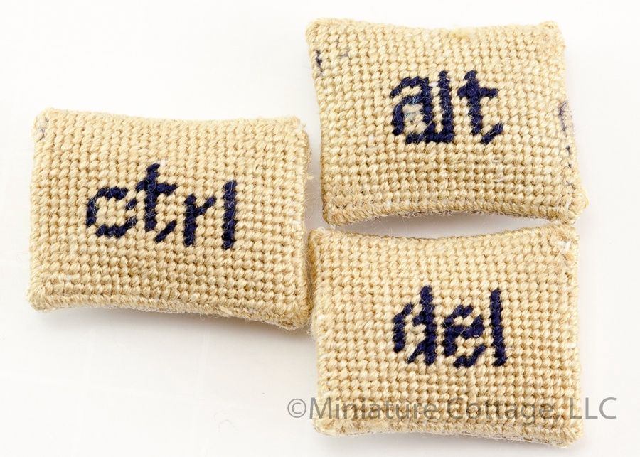 Ctrl Alt Del Set of 3 Pillows d1520018