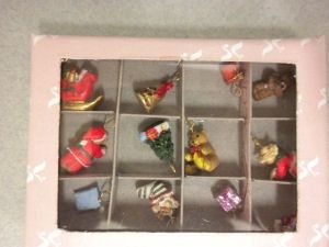Christmas Ornaments, 12 PC Holy Night a3143