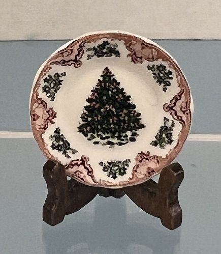 Christmas Plate mn328