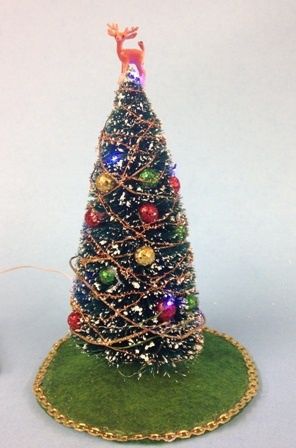Christmas Tree with Deer 45