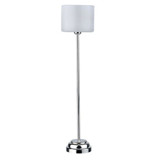Chrome Floor Lamp w/ Round Shade 2311