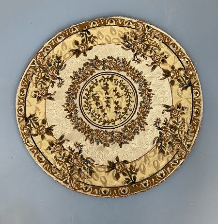Circular 6 1/2" rug ch22331