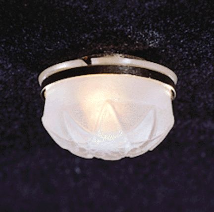 CK3717 Ceiling Lamp w/Removable Frosted Shade CK3717