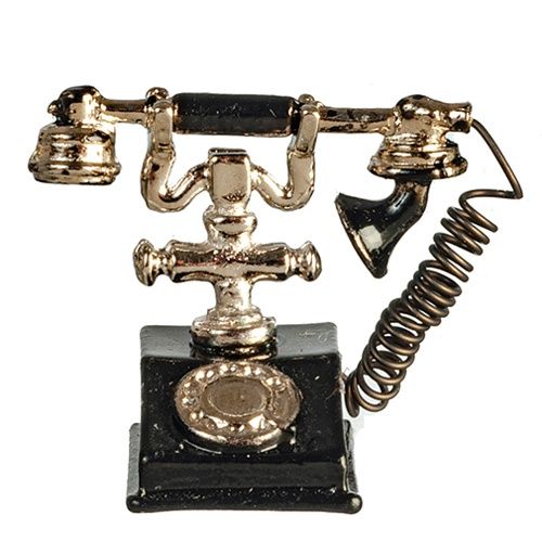 Classic Telephone, Black AZG8638
