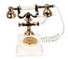 Classic Telephone, White AZG8639