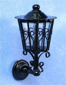 Coach Light - Ornate Black MH1036